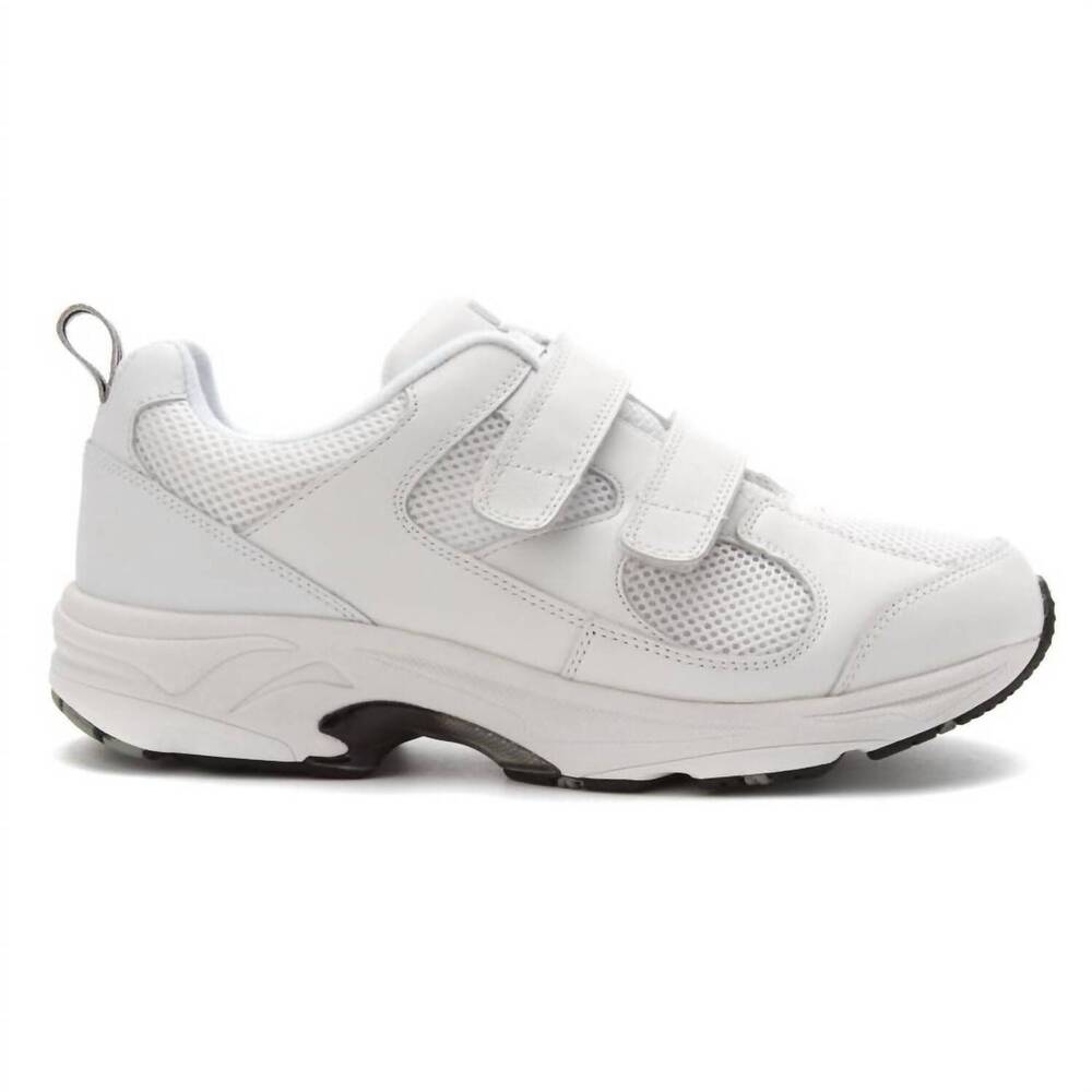 NEW DREW men's lightning ii v walking shoes - 4w in white combo